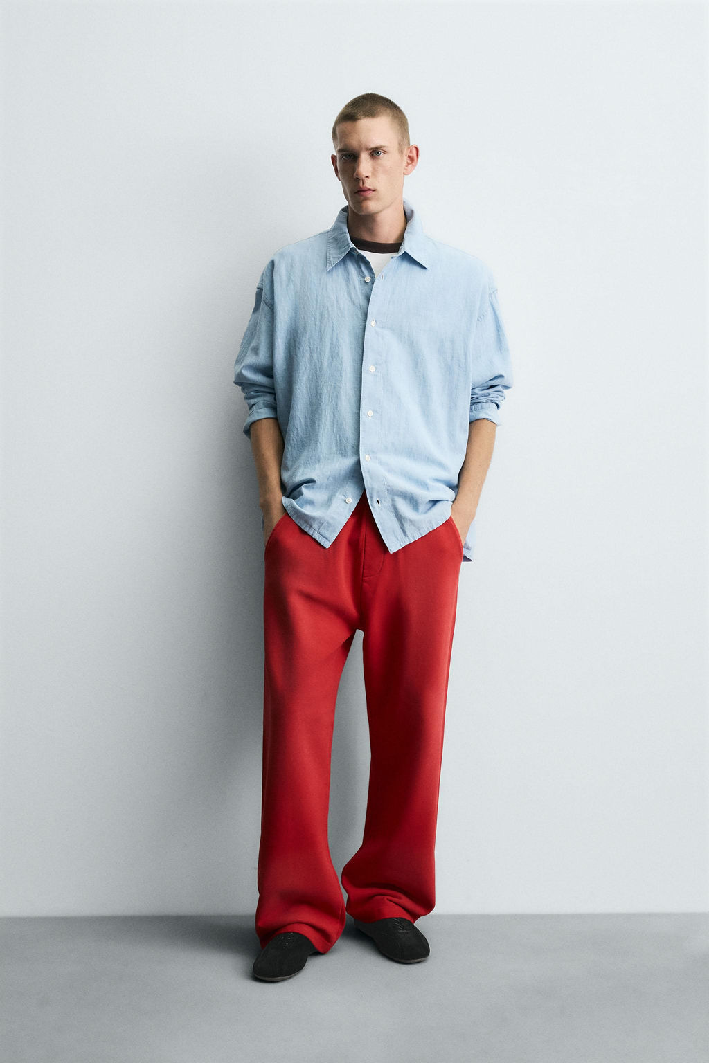 SPRAY WASH TROUSERS