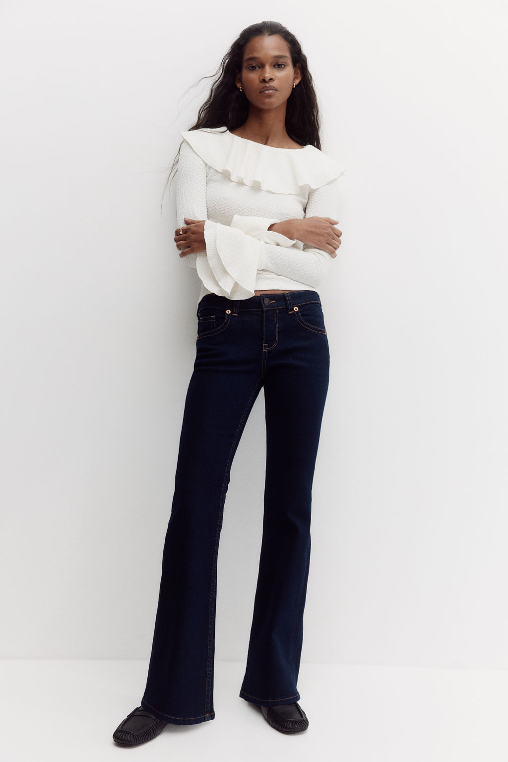 Flared Low Jeans - H&m фото 7