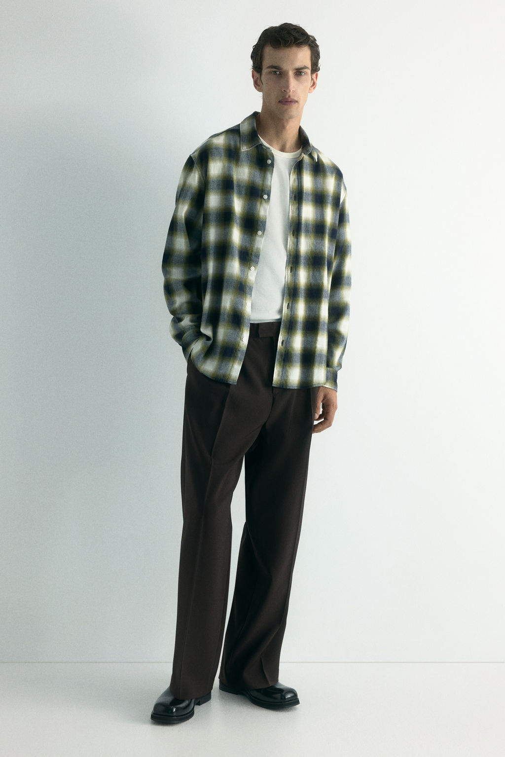 Camisa de franela Relaxed Fit - H&m фото 8