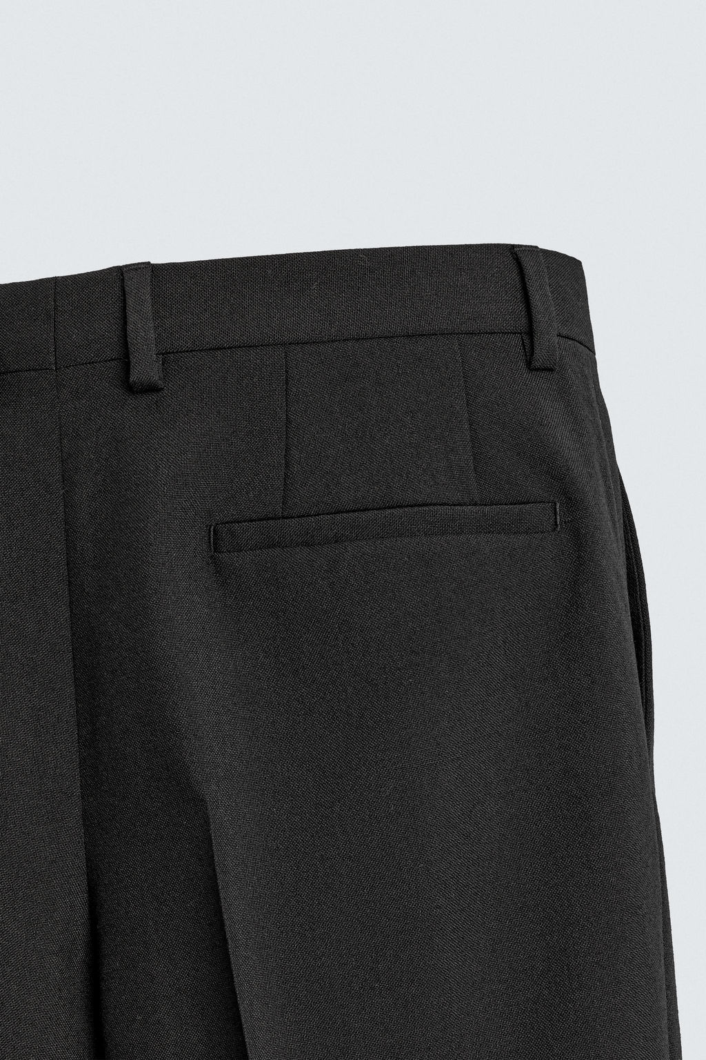PANTAL?N TRAJE 100% LANA / Negro - Zara фото 8