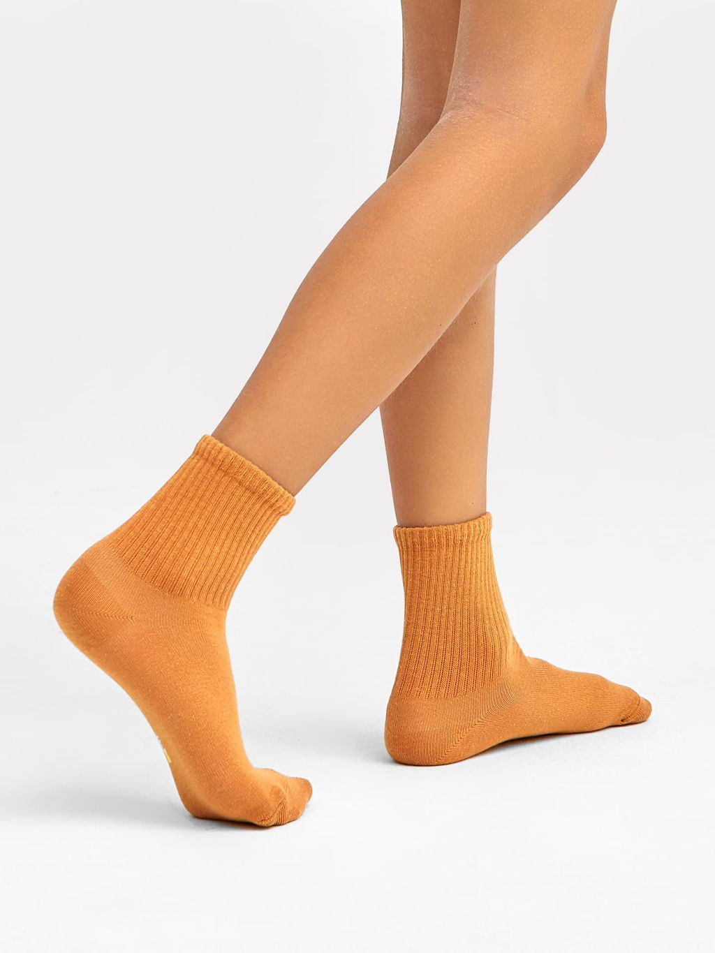 Цена за 5 пар! Носки детские коричневые с высокой резинкой - Mark formelle фото 2