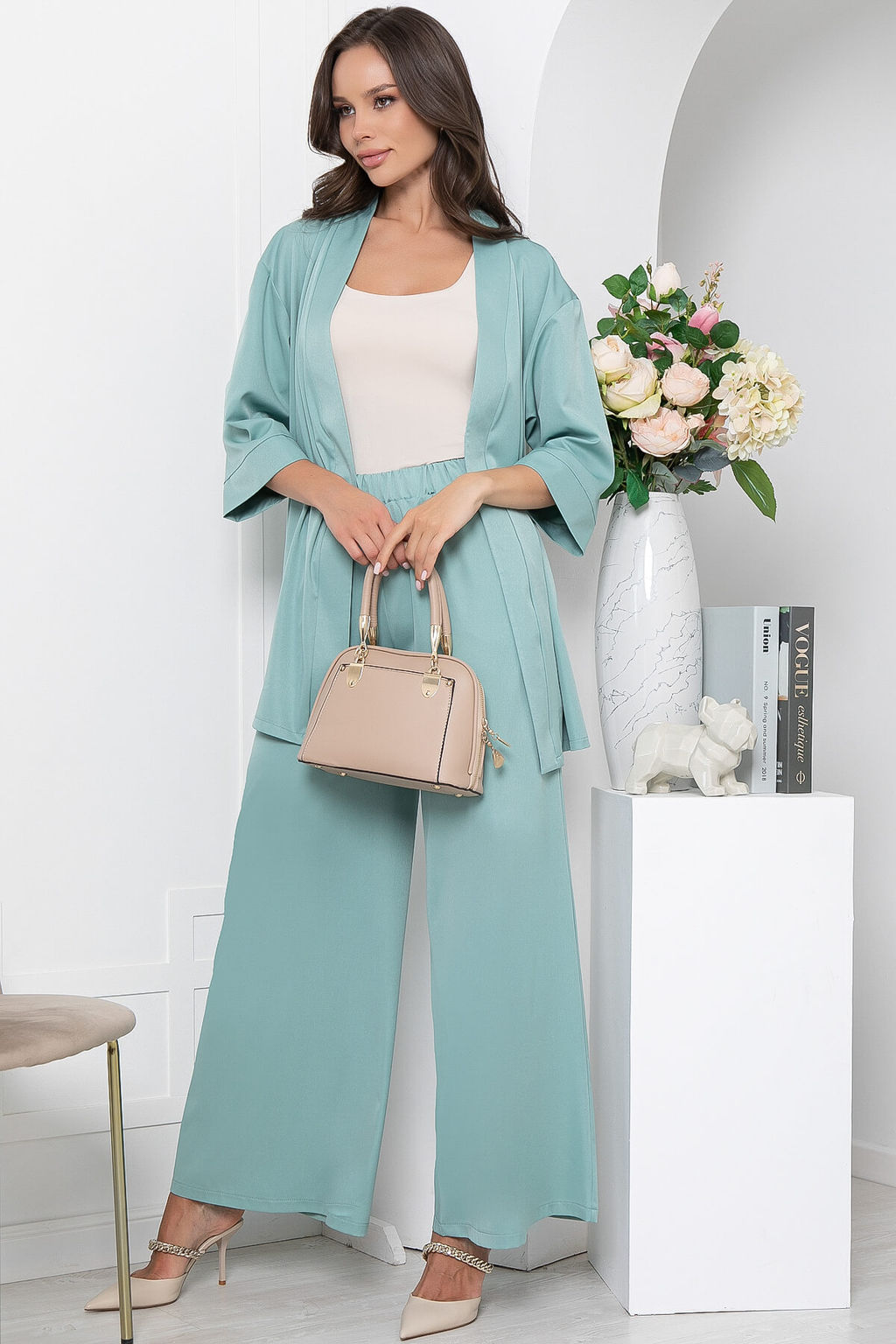 Костюм Зарина (морская волна) К6003 - Lt collection фото 9