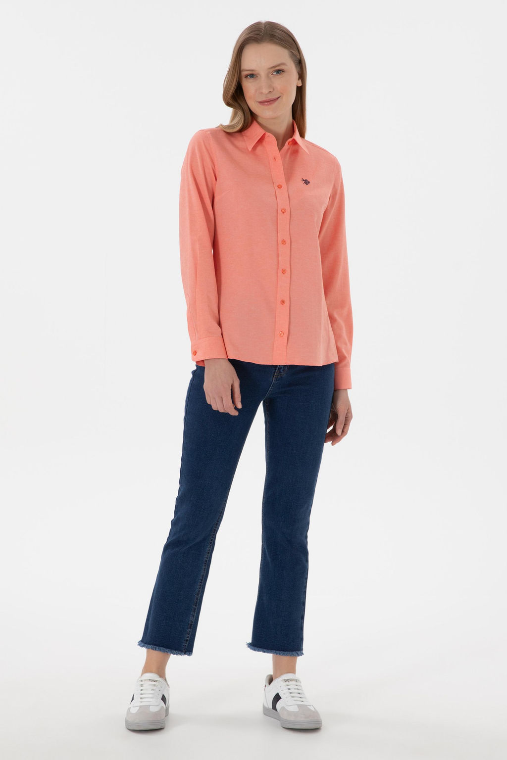 Kad_n Nar _i_e_i Uzun Kollu Basic G_mlek Sepette S_rpriz _ndirim - U.s. polo assn фото 5