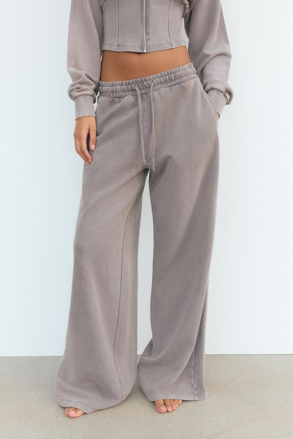 FADED JOGGING TROUSERS - Zara фото 2