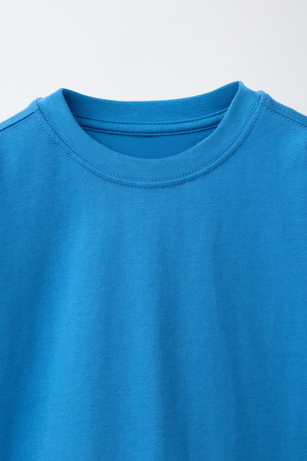 CAMISETA LISA / Azul?n - Zara фото 3