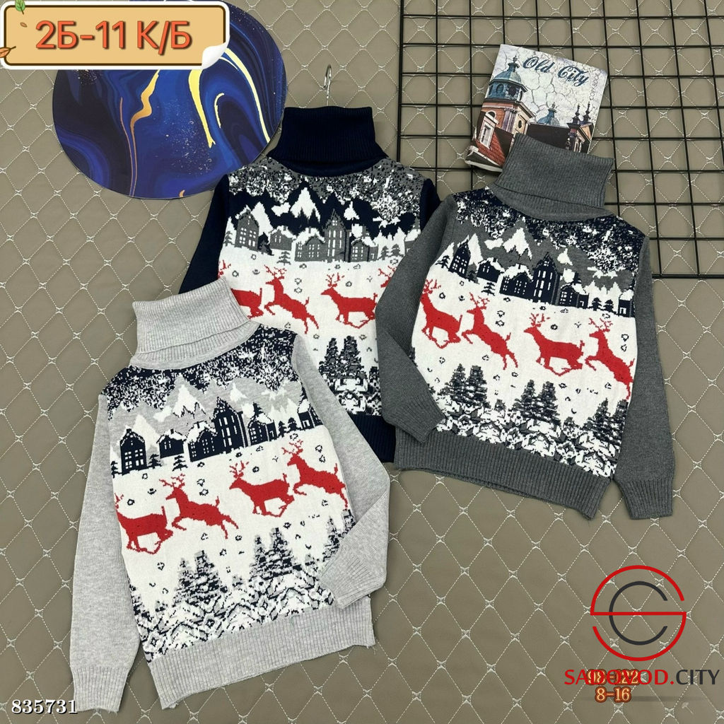 Кофта для мальчика с рисунком