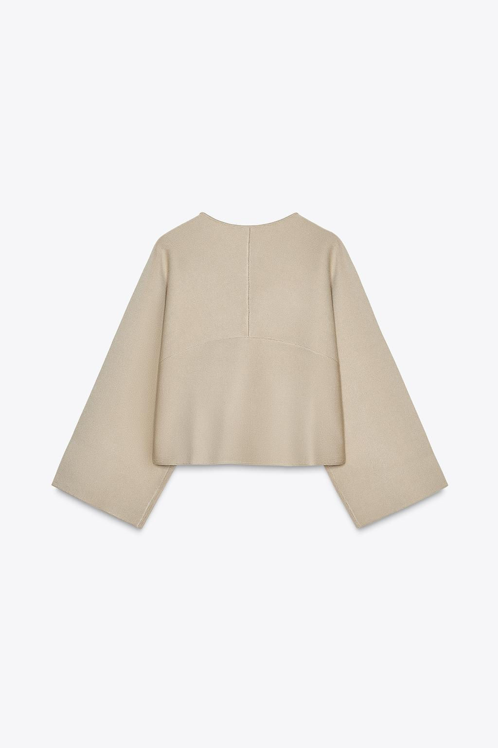 KNIT WRAP CARDIGAN - Zara фото 6