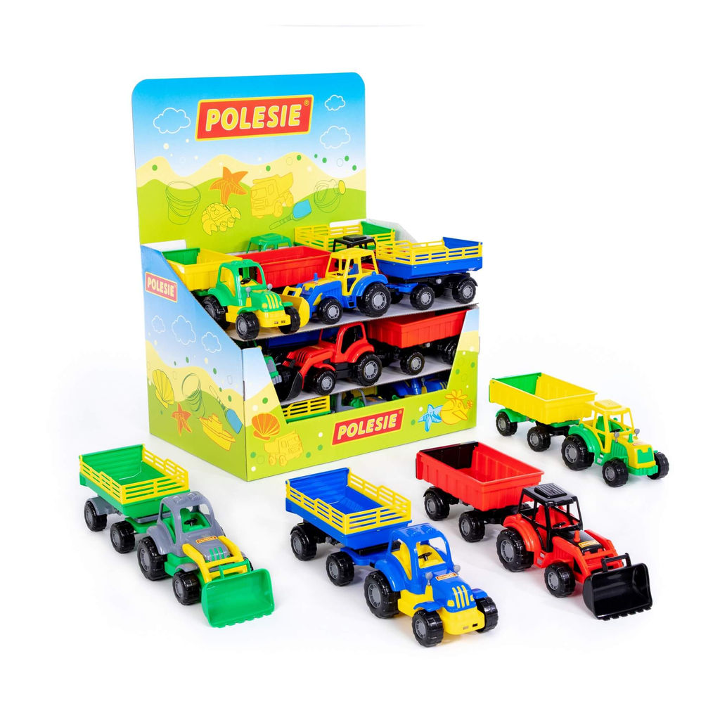 Трактор с прицепом (дисплей №21) Polesie - Полесье фото 6