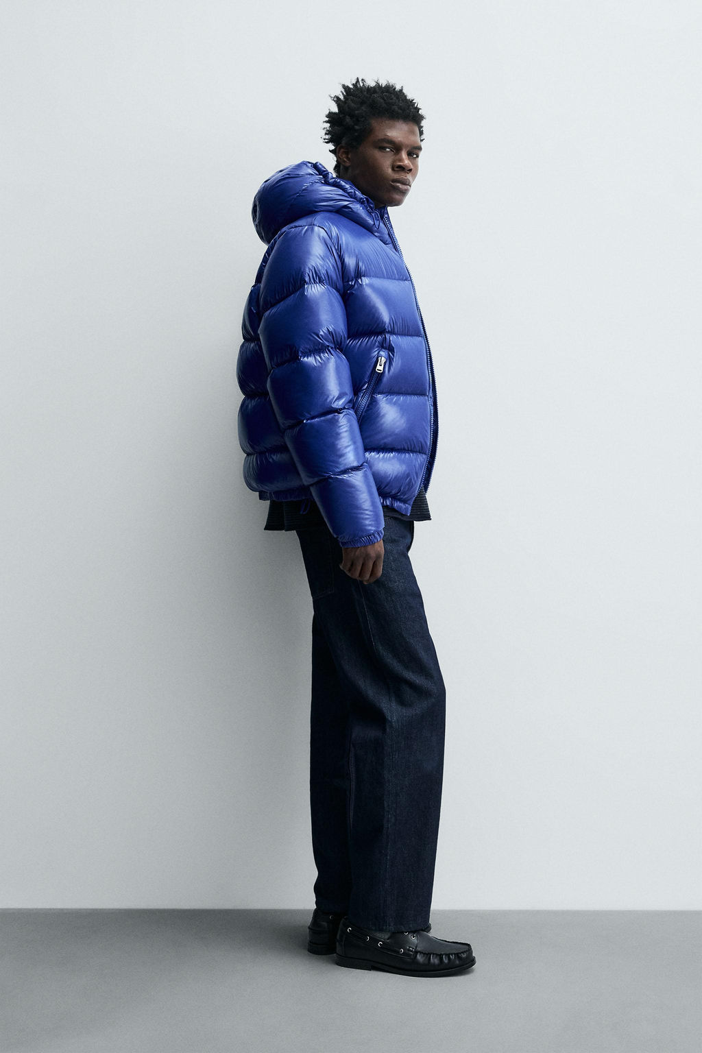 100% FEATHER WATER-REPELLENT DOWN JACKET - Zara фото 4