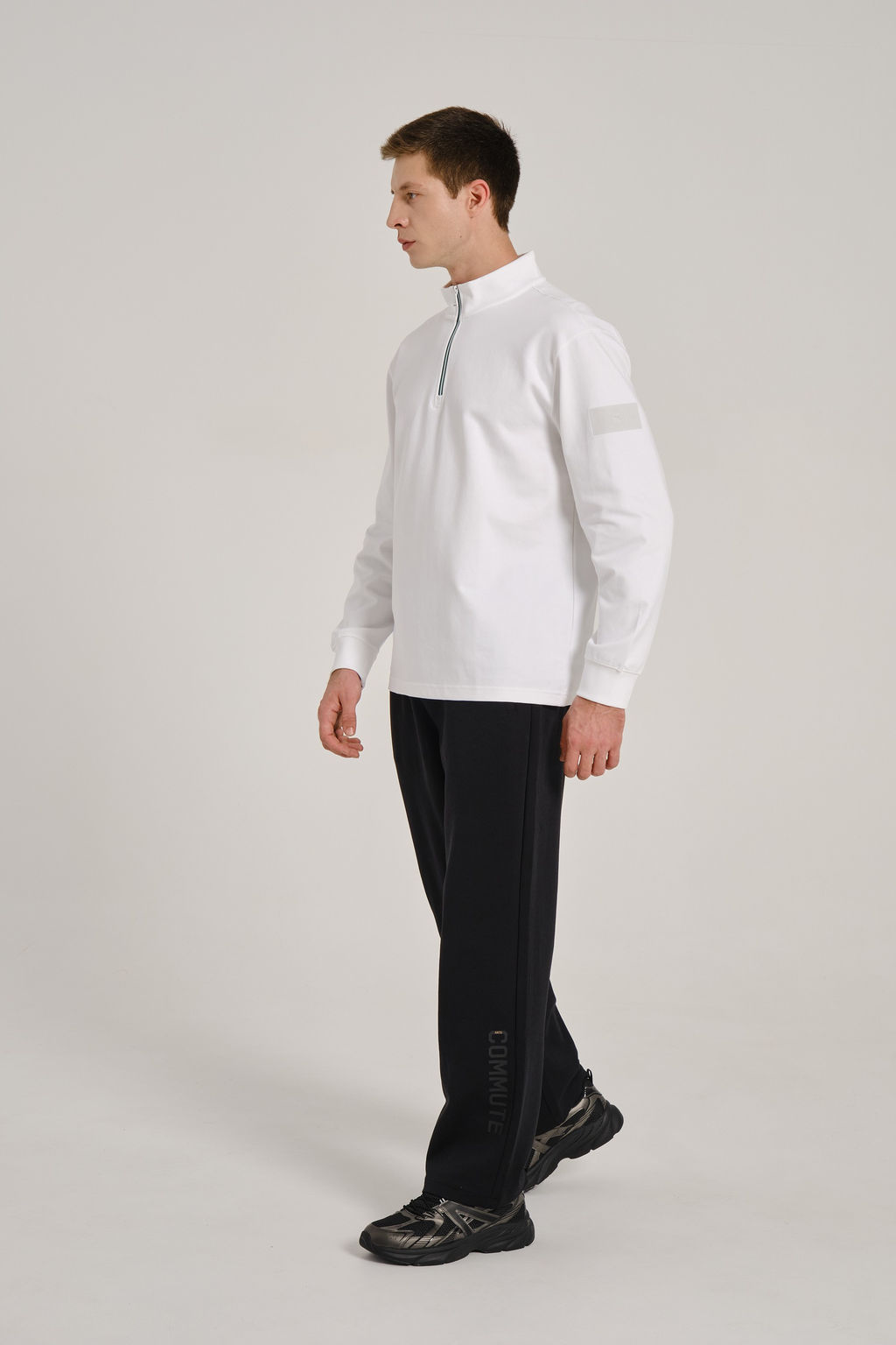 Брюки трикотажные Черный COMMUTE Knit Track Pants - Anta фото 2