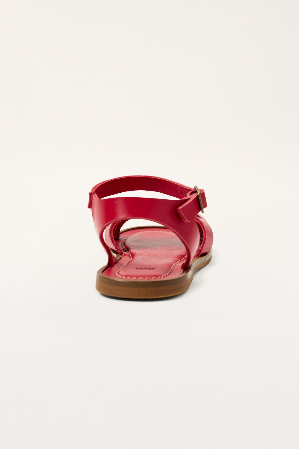LEATHER LIMITED EDITION SANDALS - Zara фото 6