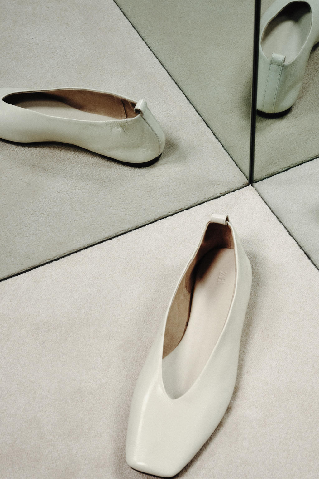 BAILARINA PIEL LIMITED EDITION / Blanco - Zara фото 2