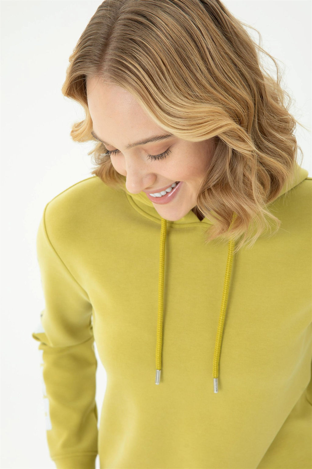 Женский свитшот фисташкового зеленого цвета - U.s. polo assn фото 2