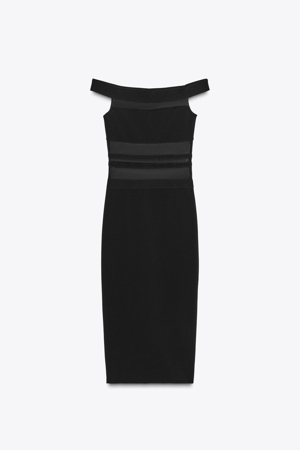 CONTRAST STRETCH DRESS - Zara фото 8