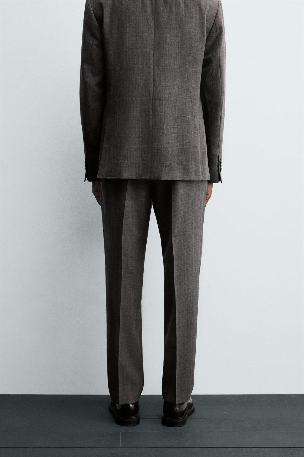 CHECK SUIT TROUSERS - Zara фото 3