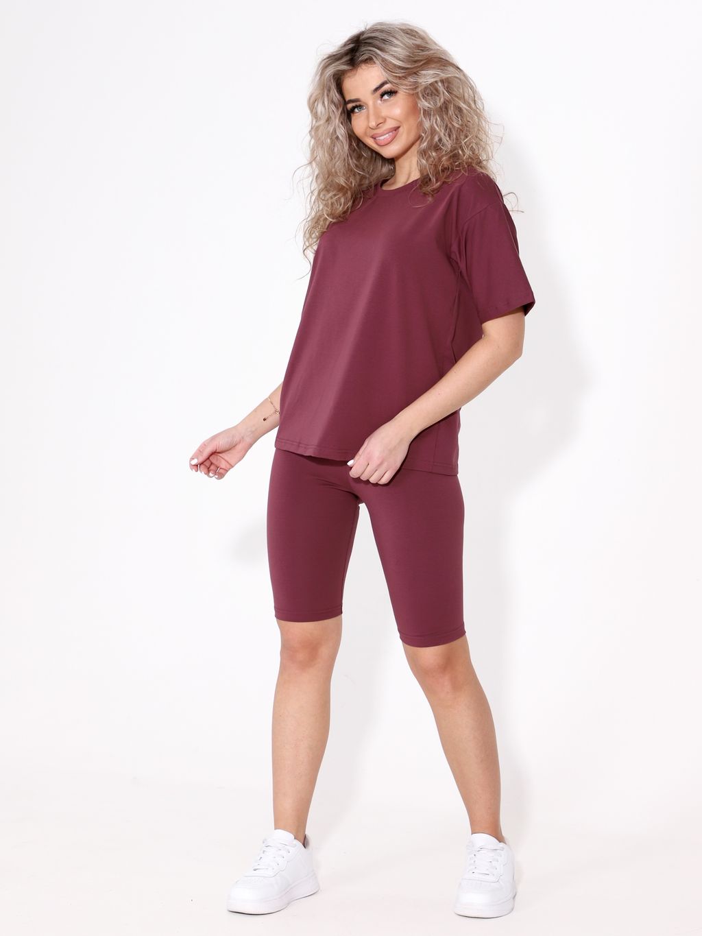 Велосипедки слива (М-902) - Лиза фото 4