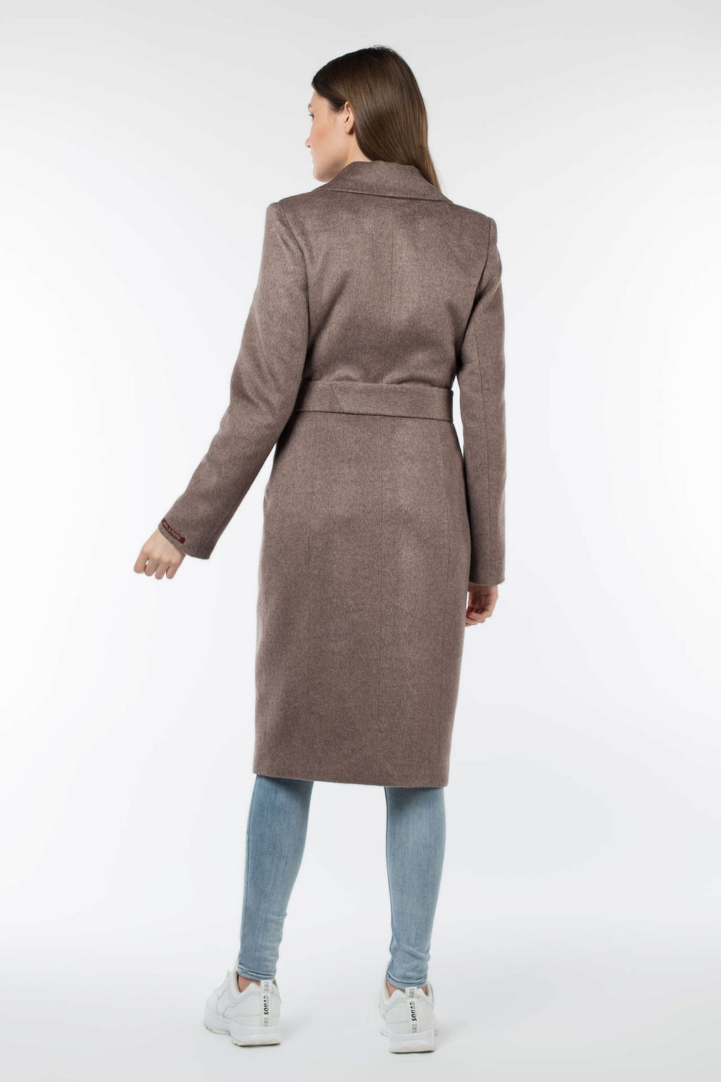 Пальто женское демисезонное (пояс) - El podio фото 5