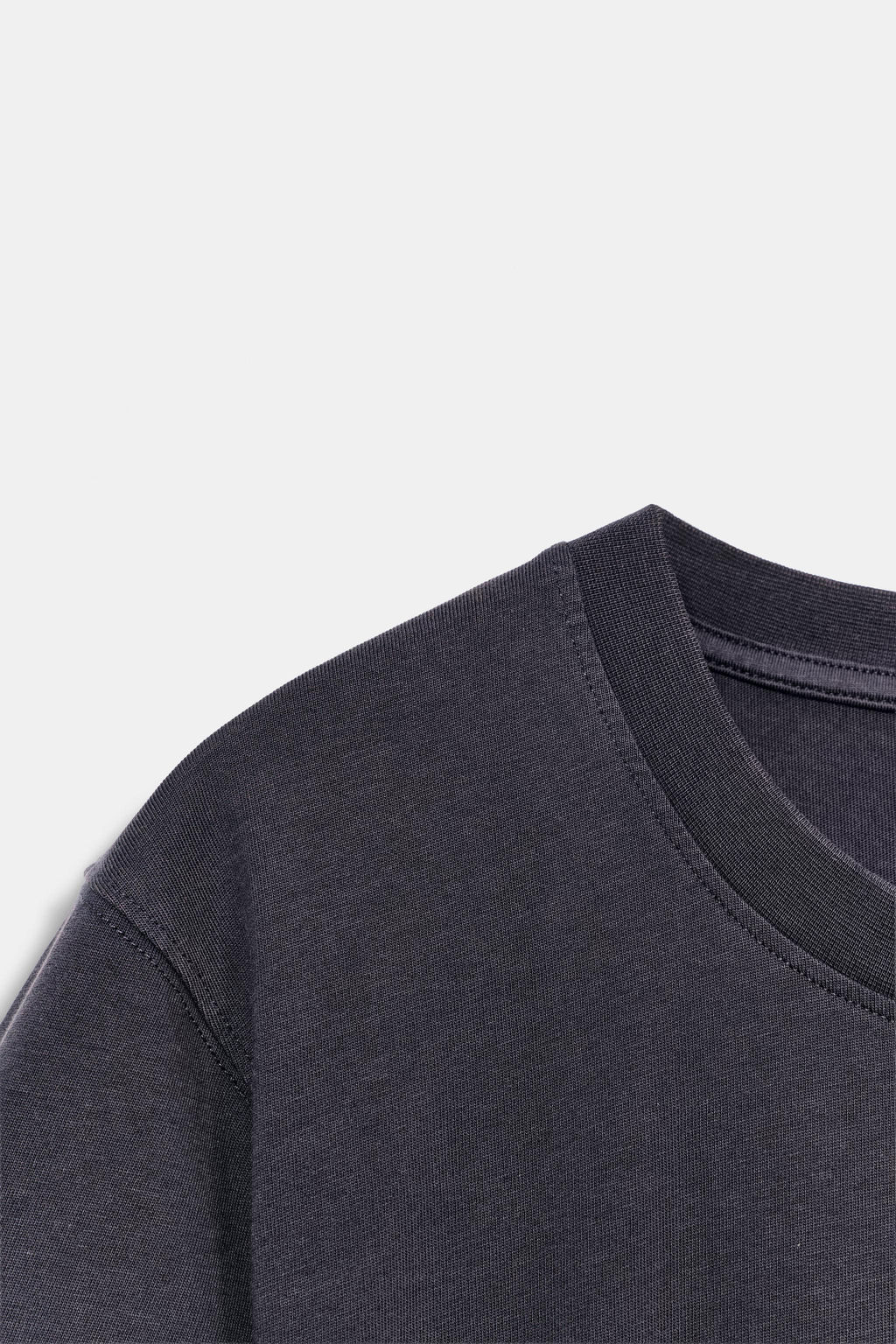 CAMISETA ENTALLADA ALGOD?N / Azul - Zara фото 7