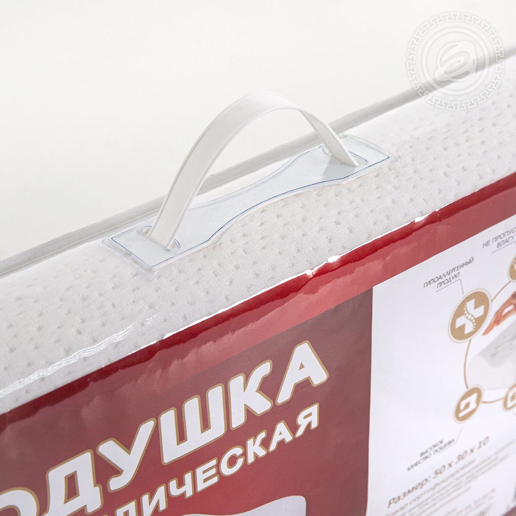 Ортопедическая подушка (Memory Foam Pillow) 60*40*12/1 шт.