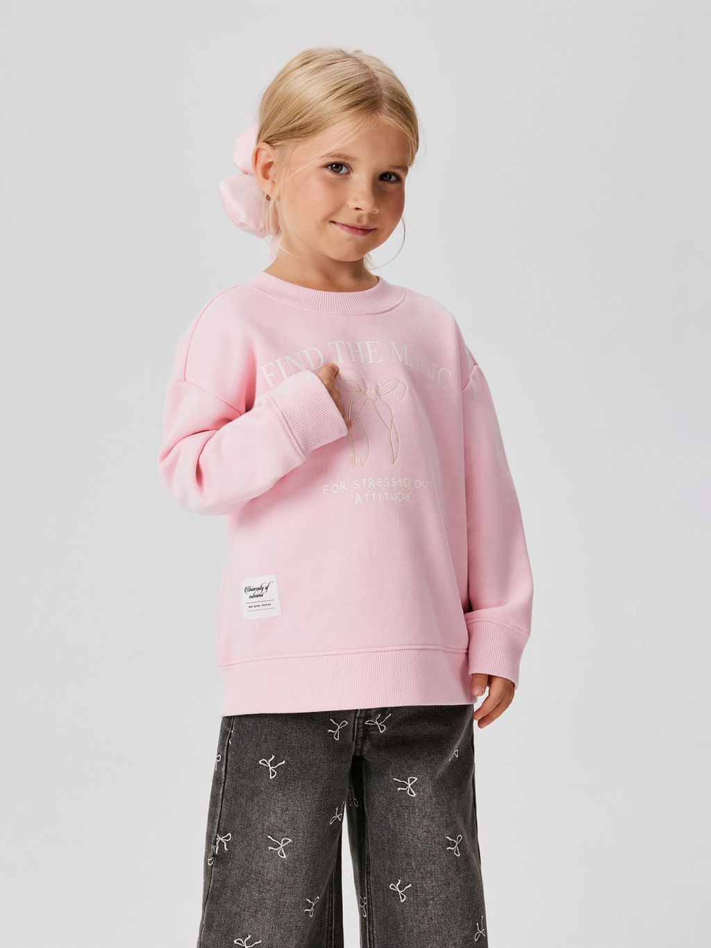 ACOOLA / Джемпер детский для девочек Sibet розовый