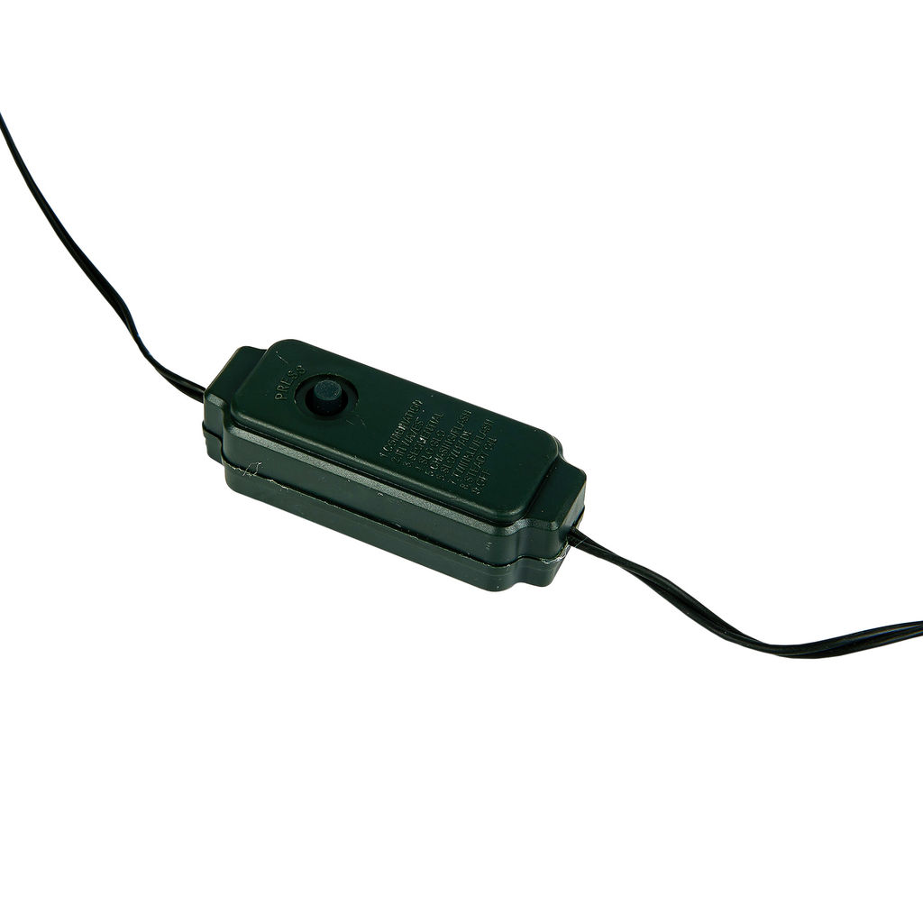 ULD-S10000-1000/DGA WARM WHITE IP20 DEW Гирлянда светодиодная "Роса", 100м. 1000 светодиодов. Теплый белый свет. Провод зеленый. ТМ Uniel