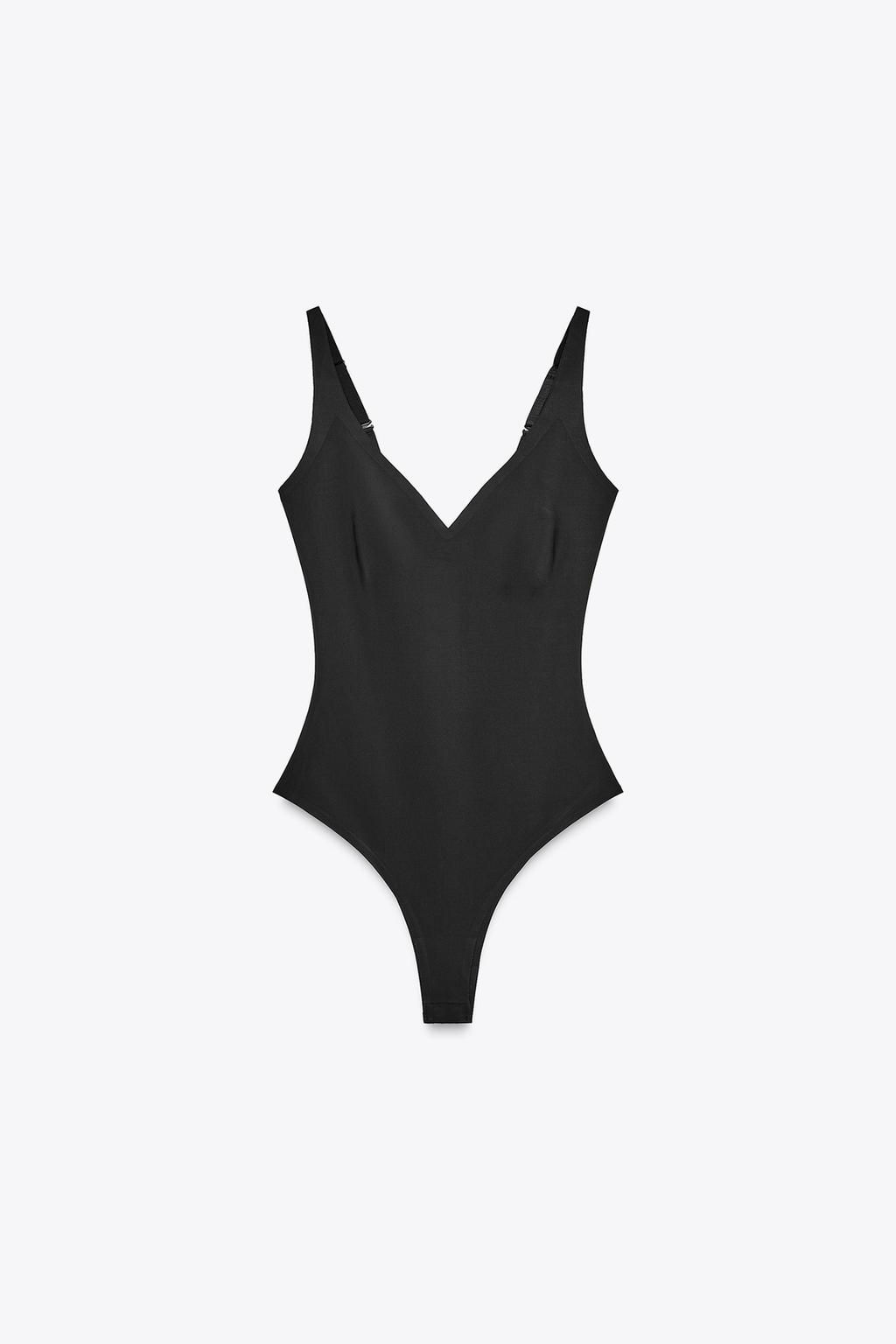 STRAPPY POLYAMIDE BODYSUIT - Zara фото 20