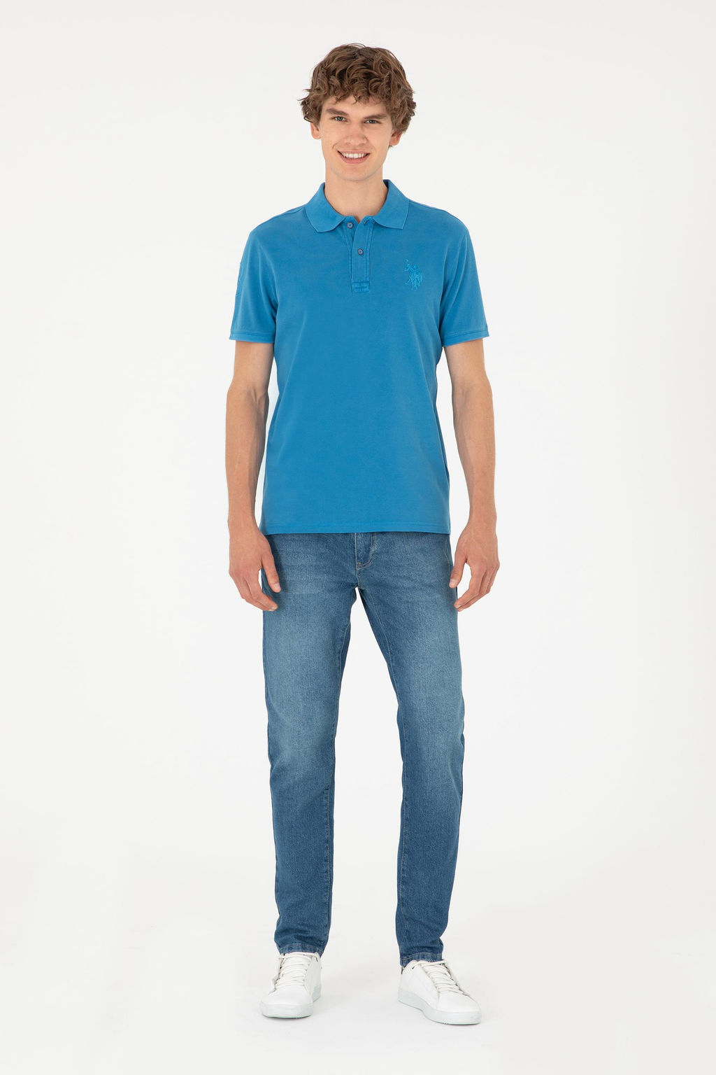 Мужская базовая футболка Saks Неожиданная скидка в корзине - U.s. polo assn фото 11