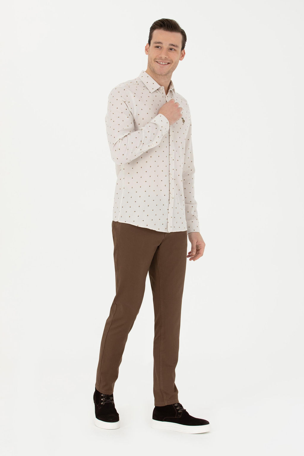 Мужские брюки из кокосовой ткани - U.s. polo assn фото 15