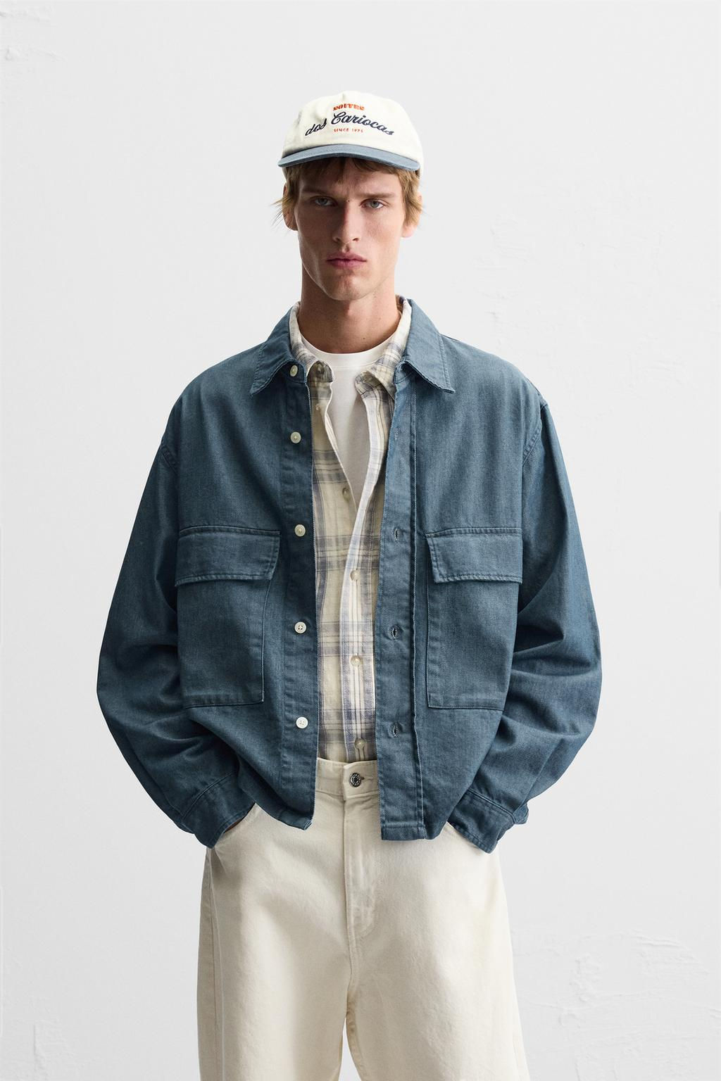 OVERSHIRT WITH POCKETS - Zara фото 2