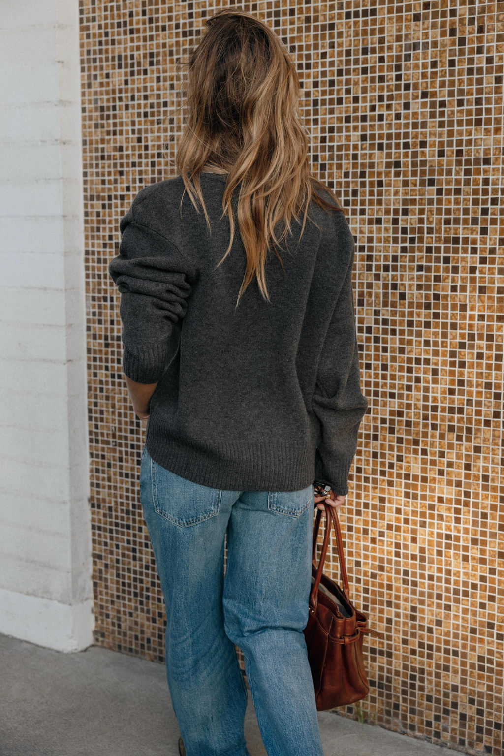 KNIT V-NECK JUMPER - Zara фото 12
