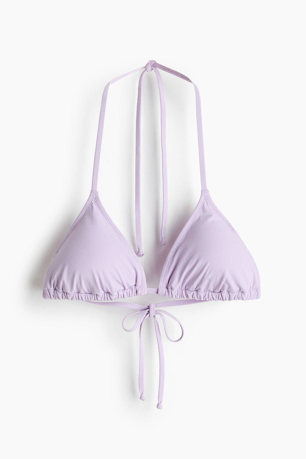 Top de bikini triangular con relleno - H&m фото 5