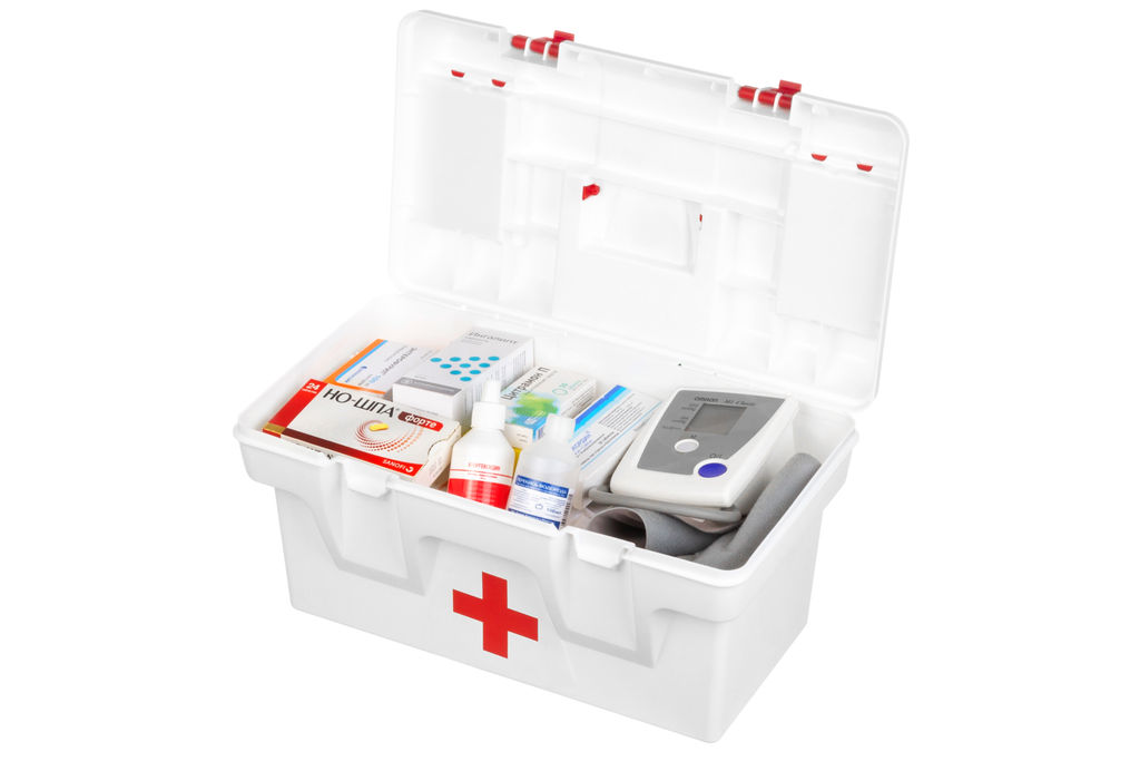 Ящик для медикаментов-аптечка 16 л 40,5*23,5*21 см Массимос крыш.с 2-мя защел.и 2-мя органай+вклад - Elan gallery фото 20