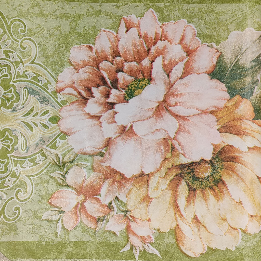 Скатерть ПВХ, обработанная бейкой 130(140)х160см