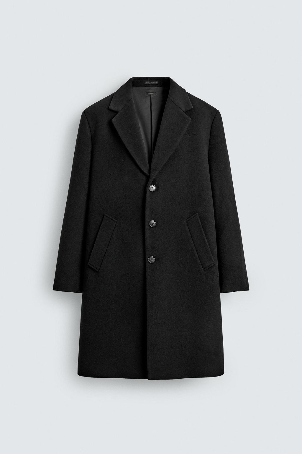 REGULAR FIT WOOL COAT - Zara фото 7