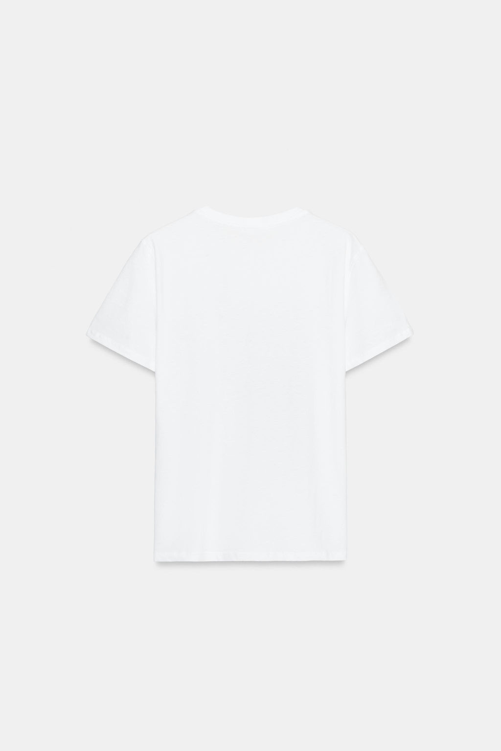 CAMISETA METALIZADA MANGA CORTA / Plata - Zara фото 2