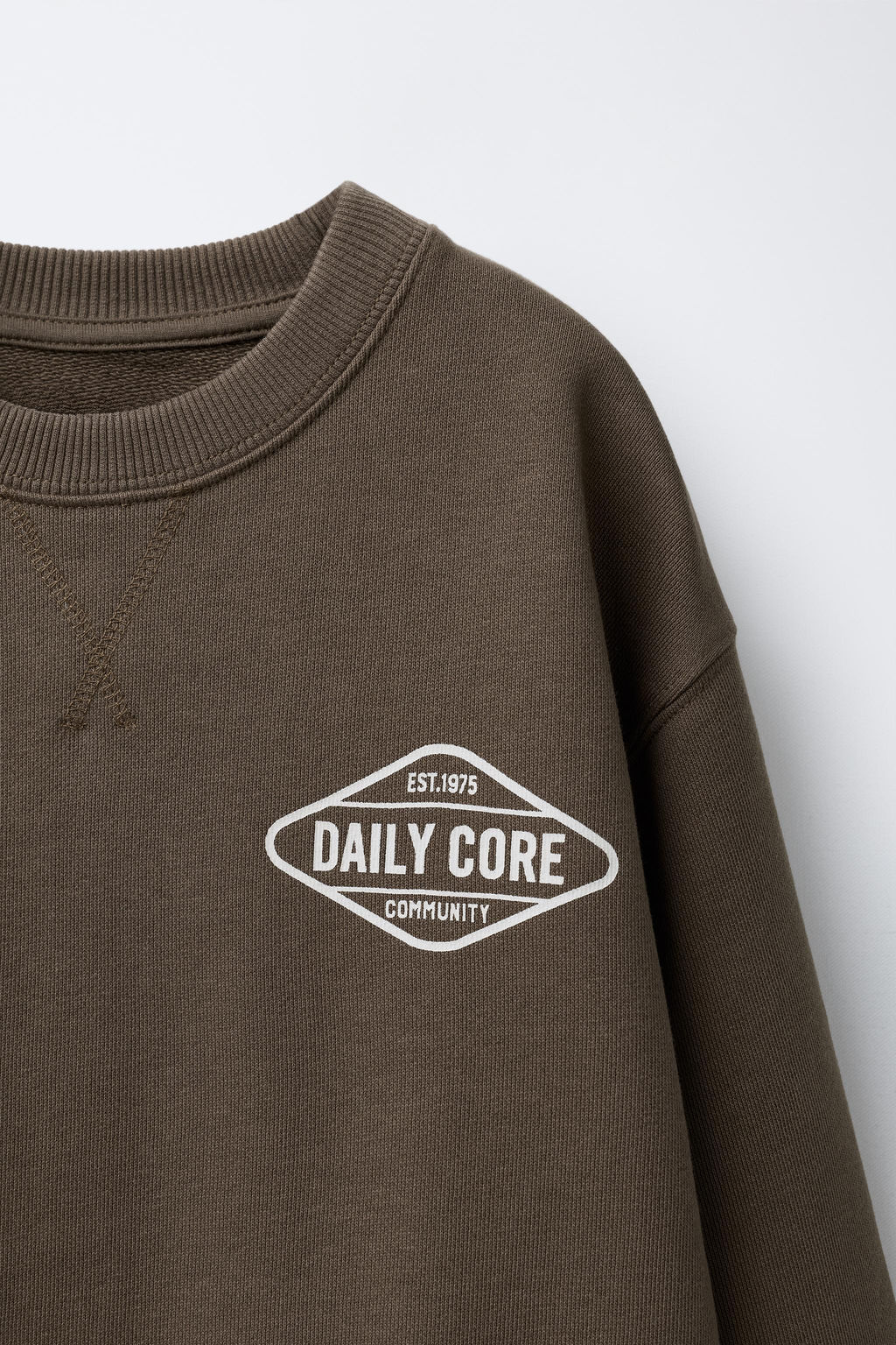 LOGO PRINT SWEATSHIRT - Zara фото 3