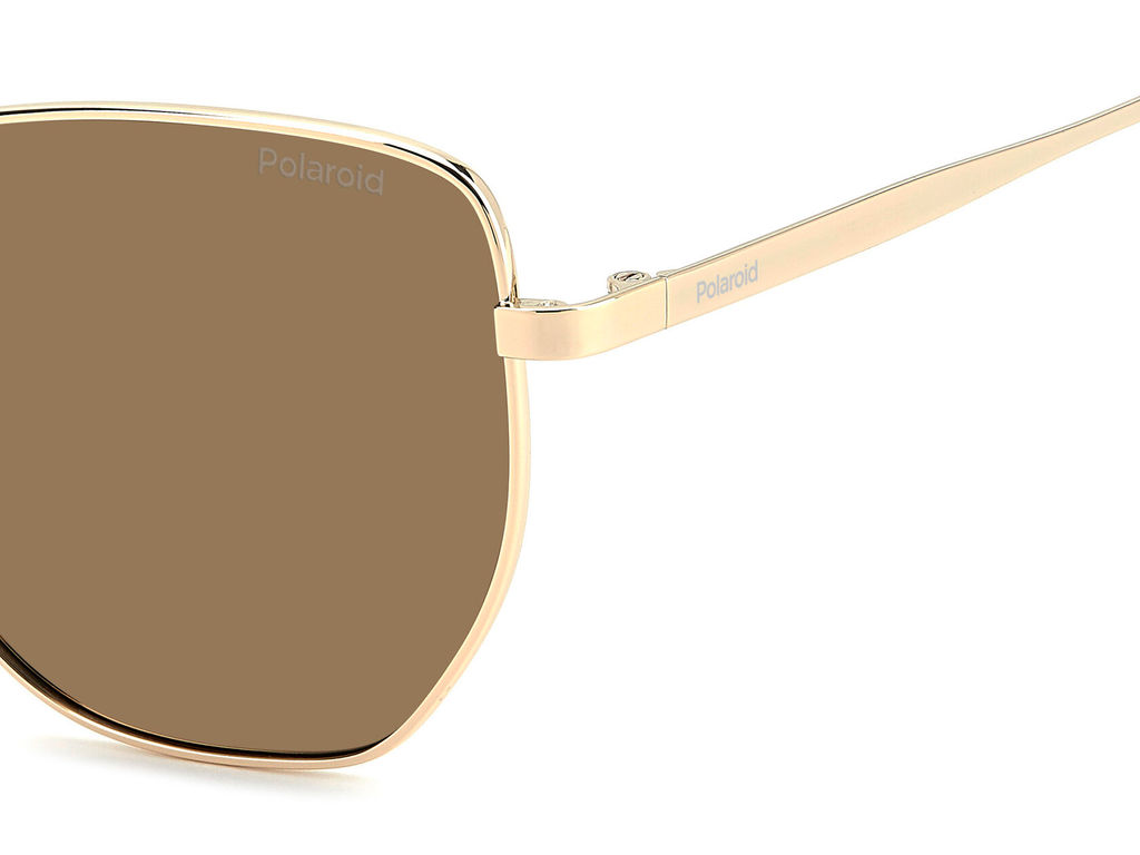 Солнцезащитные очки POLAROID PLD 4204/G/S/X Золотой, женские фото 4