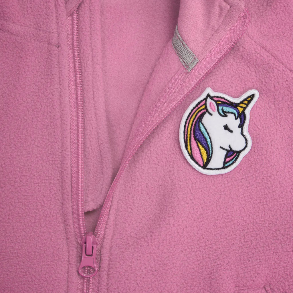 Кофта (худи) с капюшоном на молнии д/дев. Единорожка - Oldos фото 6