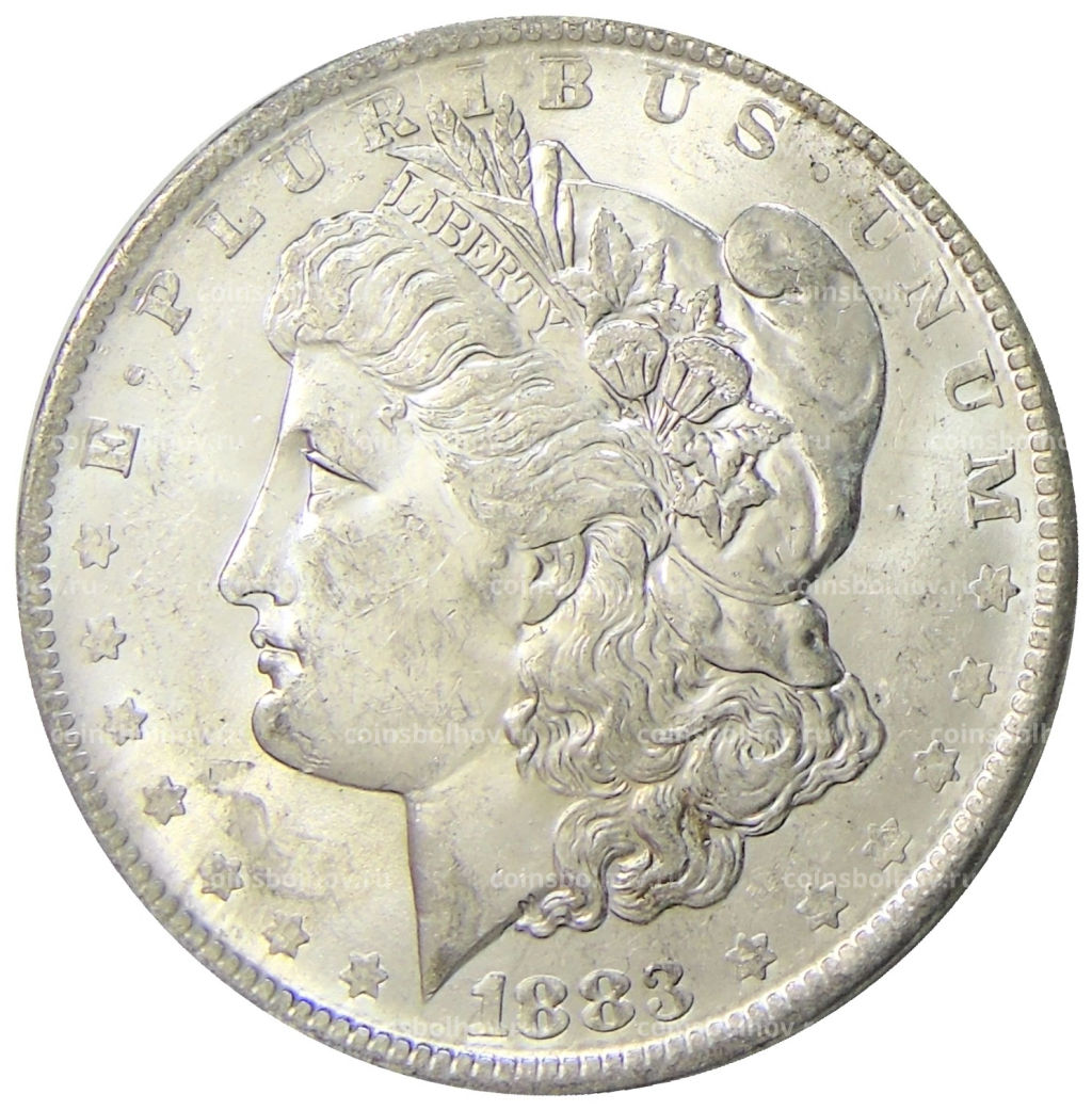 1 доллар 1883 года О США Доллар Моргана