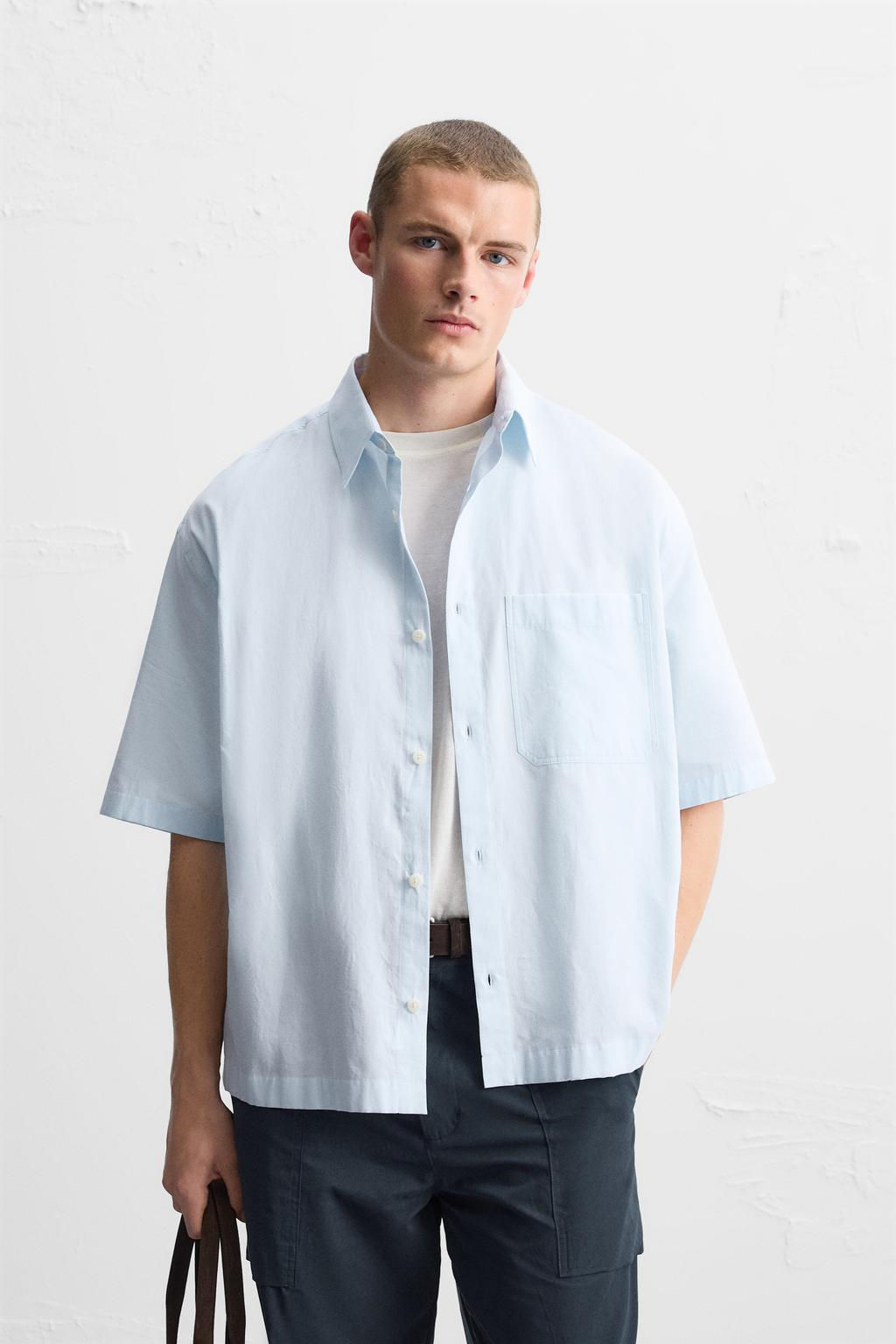 SOFT POPLIN SHIRT - Zara фото 2