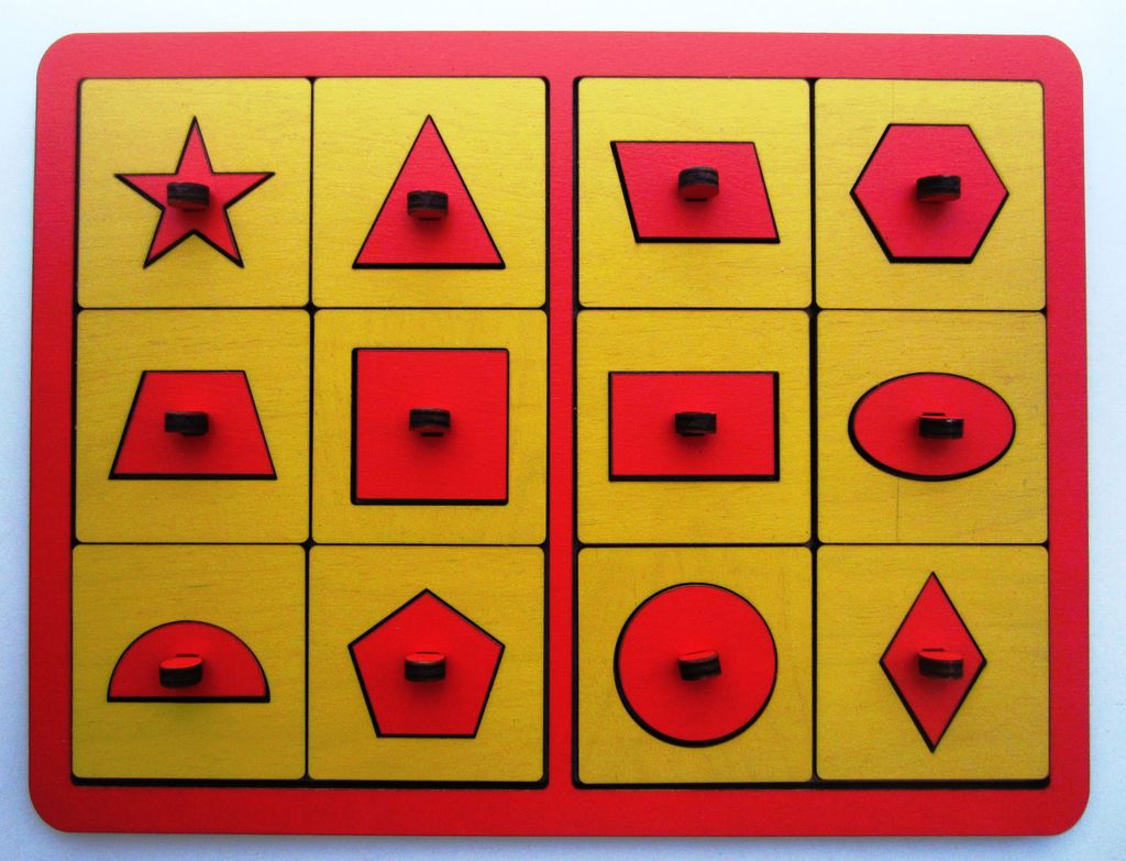 Рамки-вкладыши М.Монтессори Трафареты - Smiledecor фото 5