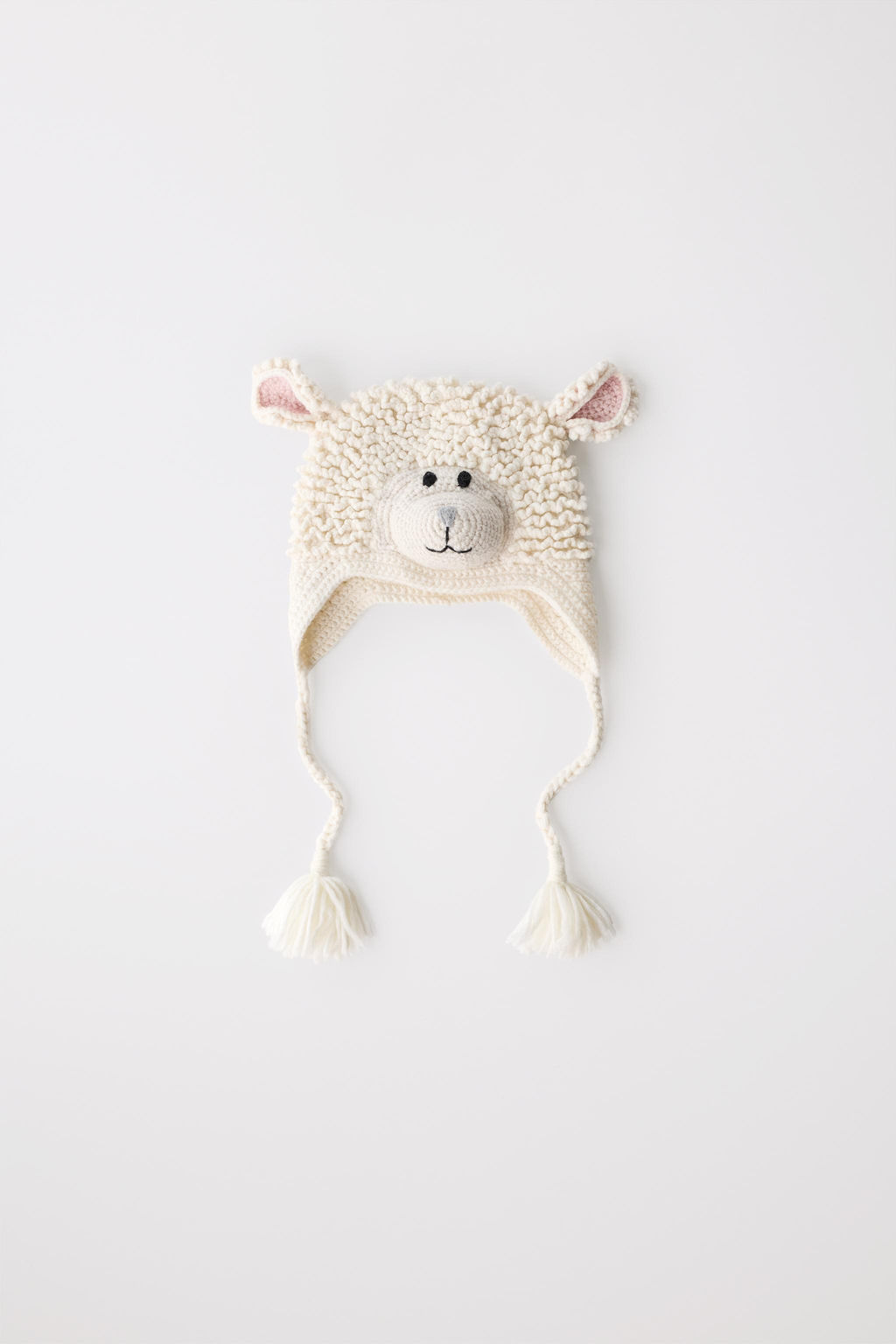 100% WOOL SHEEP HAT LIMITED EDITION - Zara фото 10