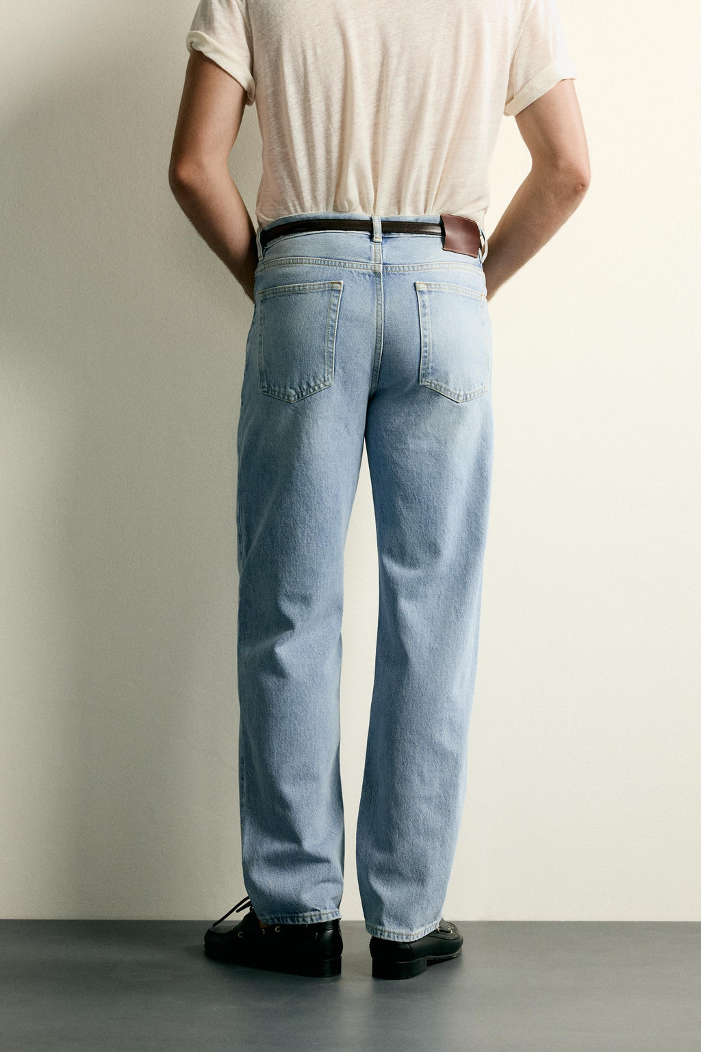 JEANS STRAIGHT FIT / Azul - Zara фото 3