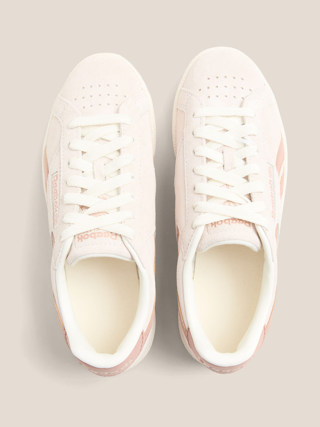 Женские кеды REEBOK CLUB C GROUNDS UK Артикул 4493649, бледно-серый