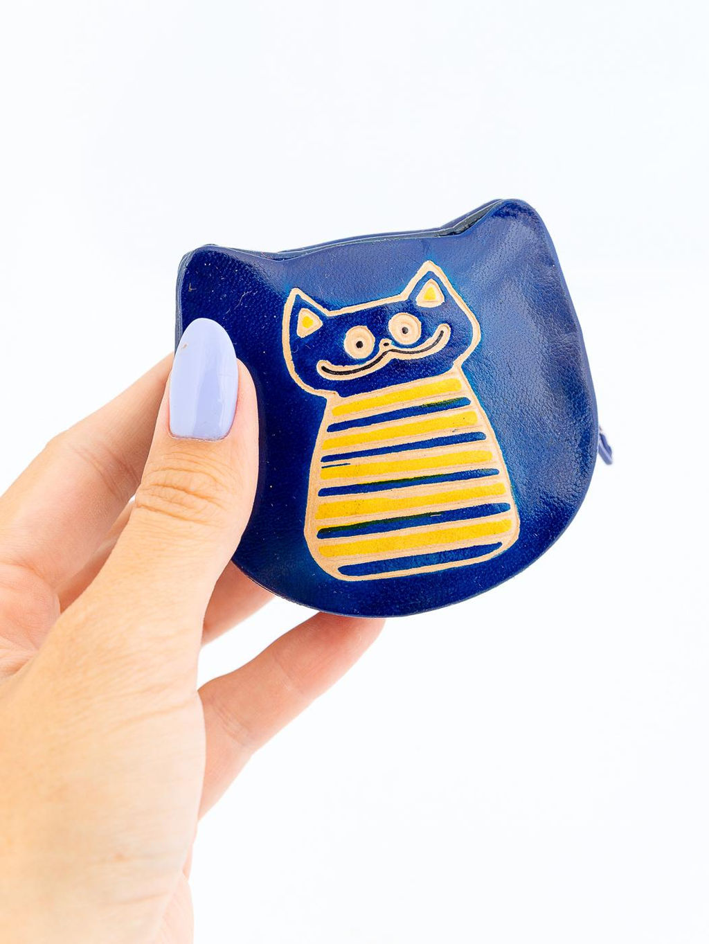 Кошелек под мелочь Котик №0198/8 6шт/уп - Ганг фото 3
