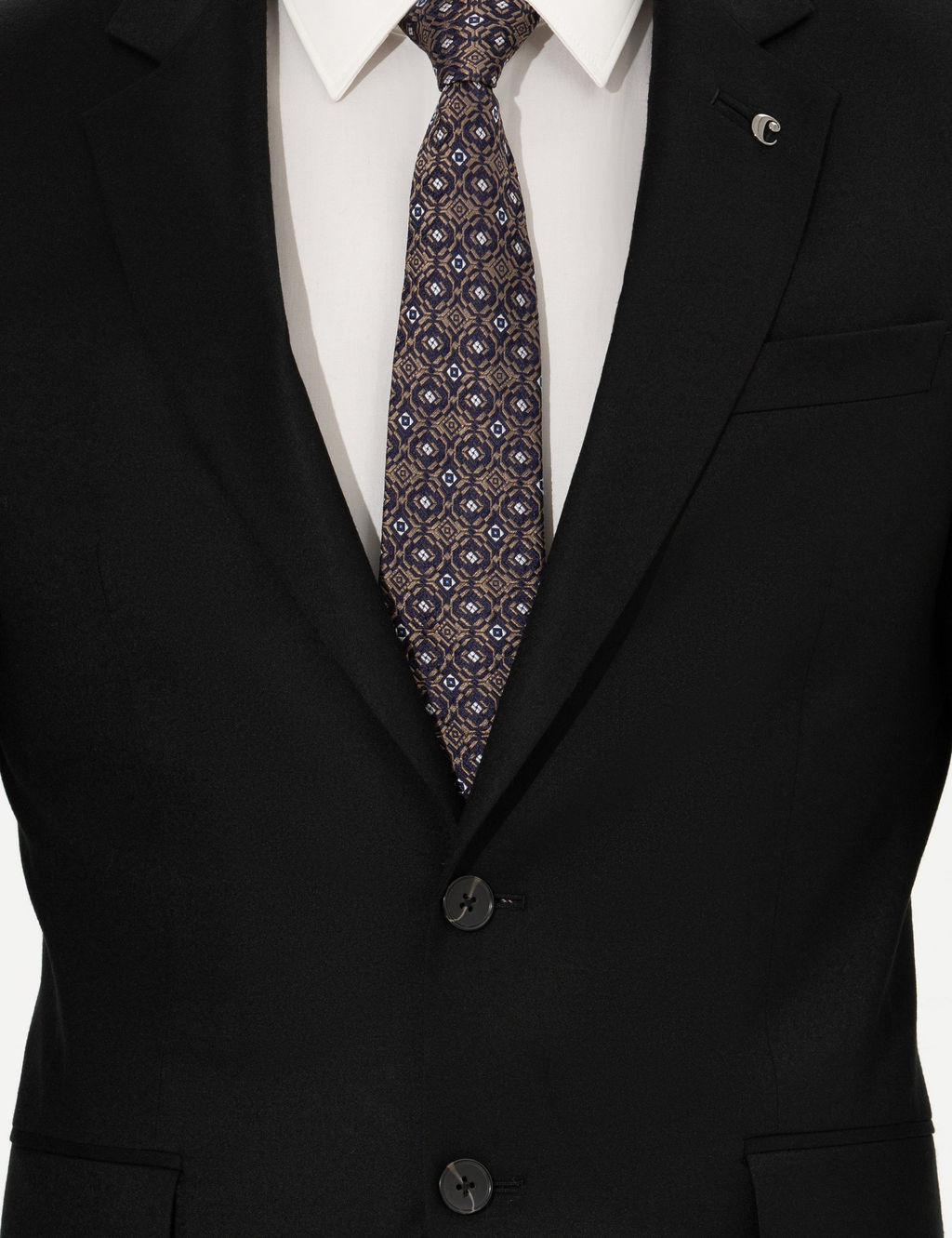 Черная зауженная куртка - Cacharel фото 6