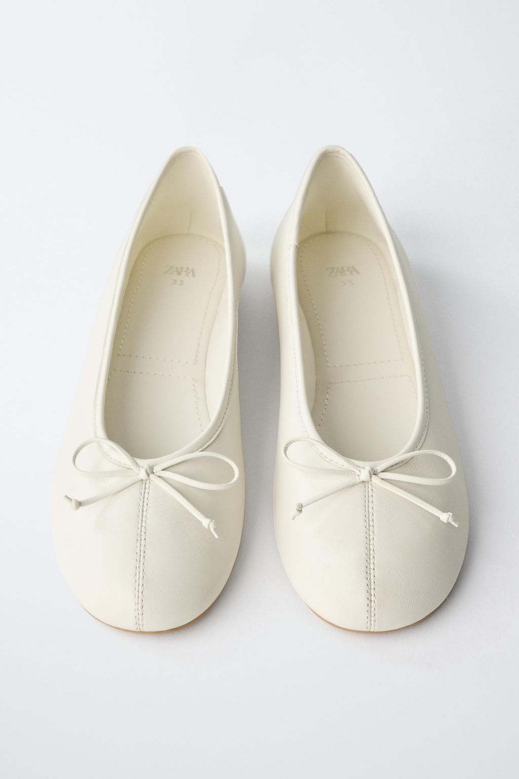 BAILARINA PIEL / Blanco - Zara фото 4