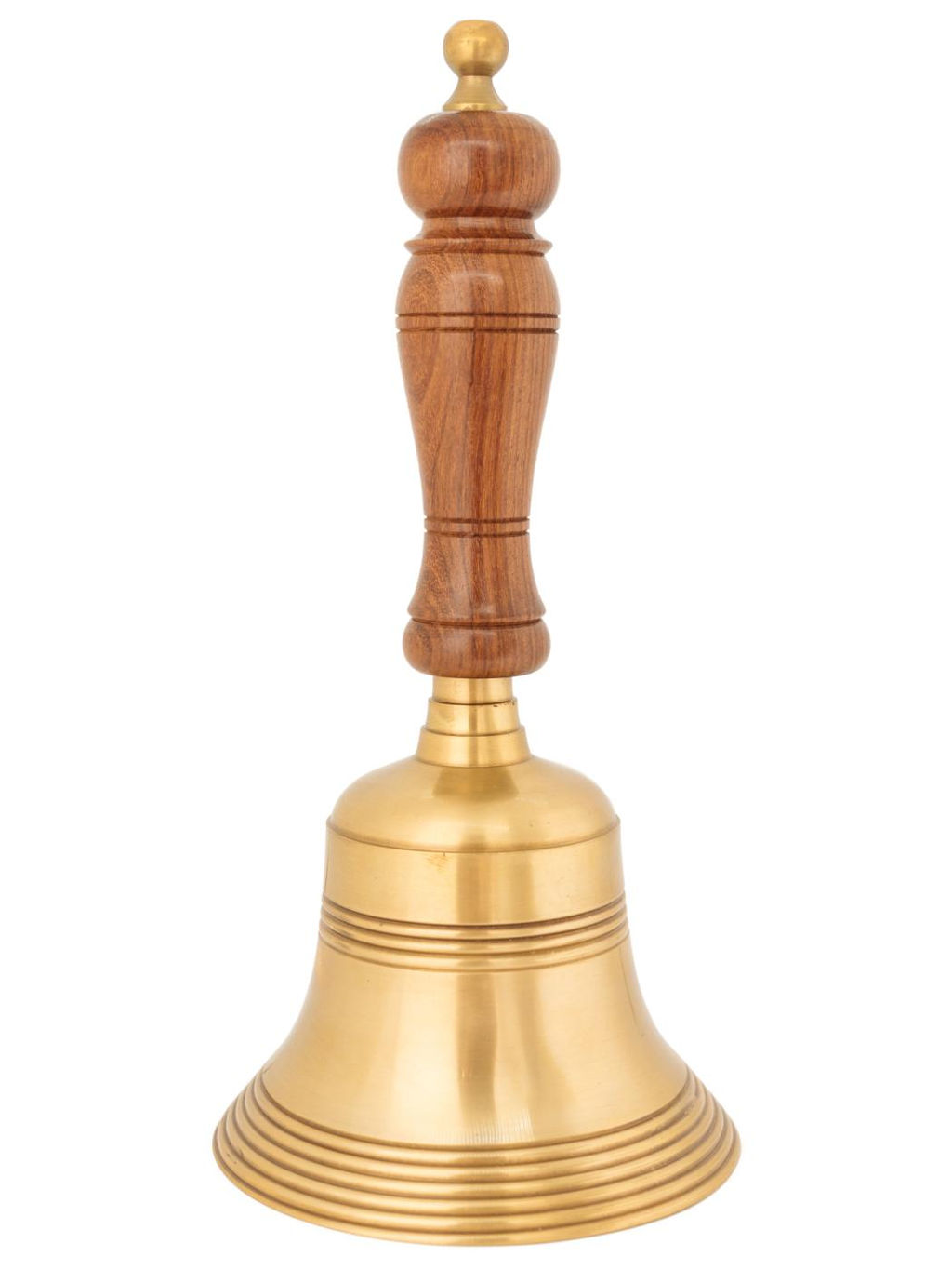 Колокольчик с дер. ручкой BIG антик № Кл4001/5