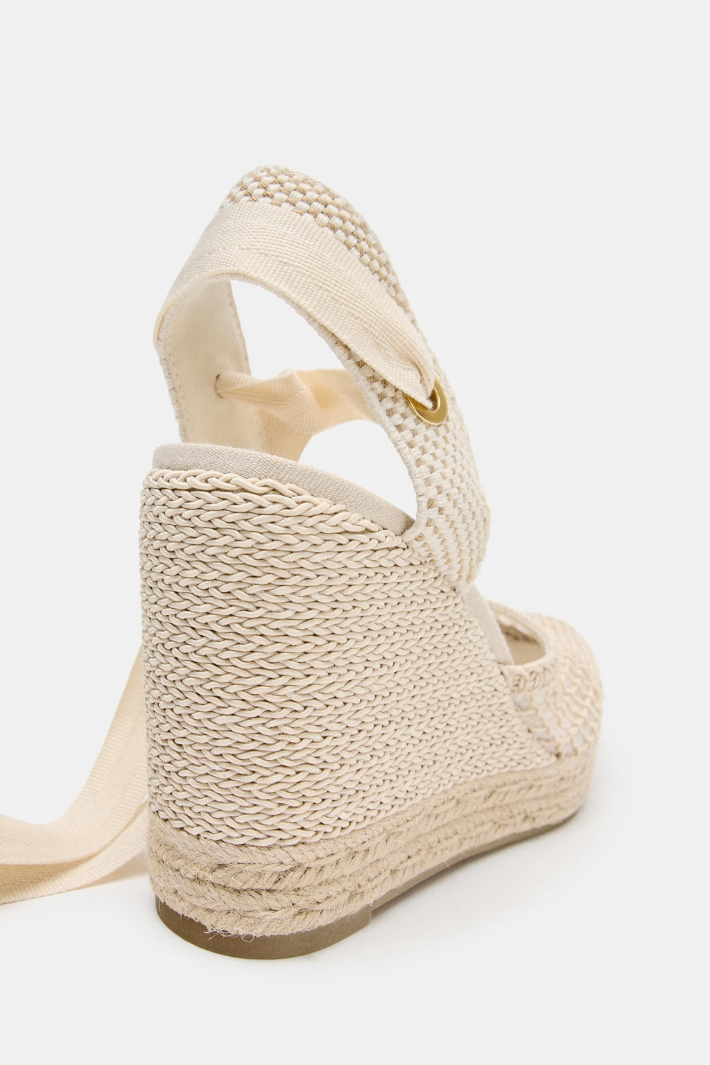 CU?A CUERPO TRENZADO / Blanco Crudo - Zara фото 6