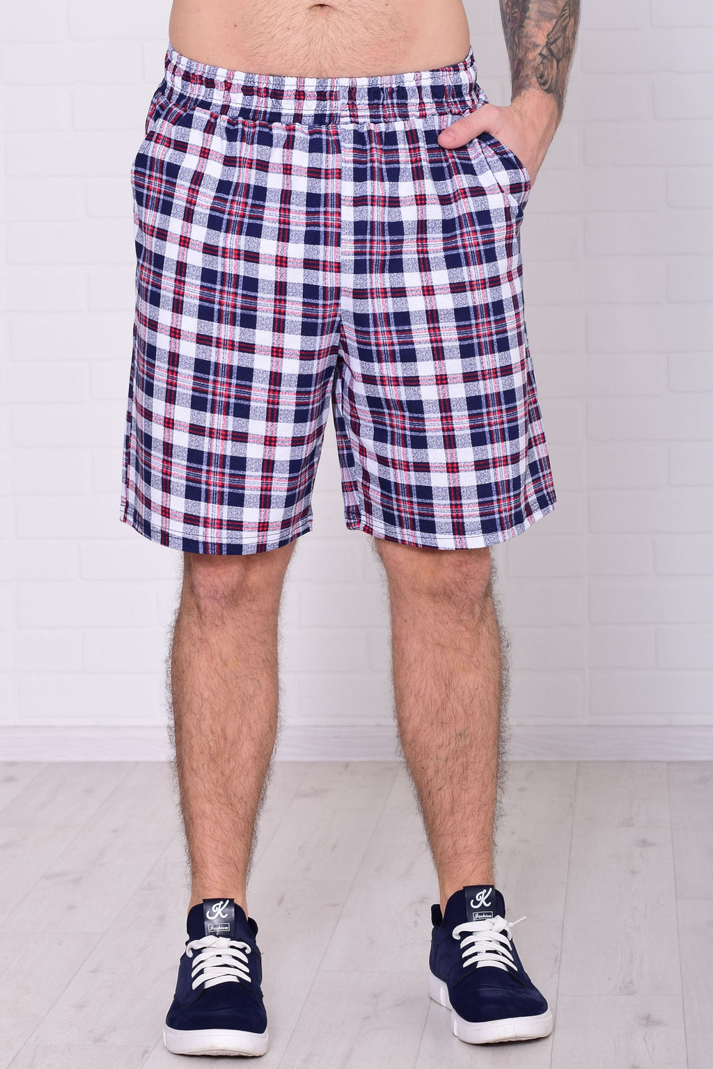 Шорты мужские 9-173 из хлопка - Новое кимоно фото 48